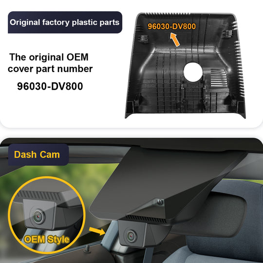 FITCAMX Dashcam für Kia Tasman 2025 2026 2027 (Rechtslenker-Fahrzeug)