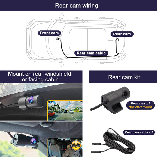 FITCAMX Dash Cam for Genesis GV70 2022 - 2026 1st Gen (JK1)