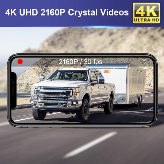 FITCAMX Dash Cam for Ford F-150 (2013-2020) Ford F-250 F-350(2011-2025