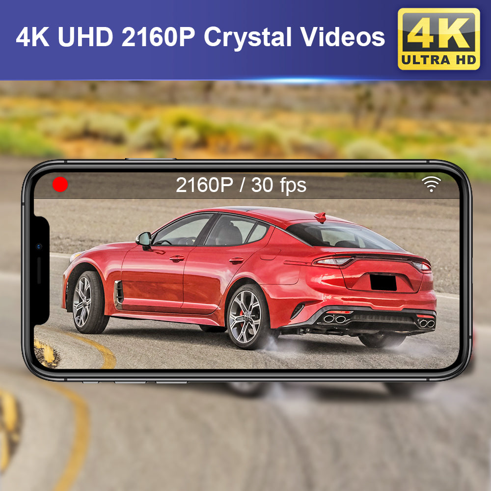 Fitcamx Dash Cam for Kia Stinger 2018 - 2021 1st Gen (Rear