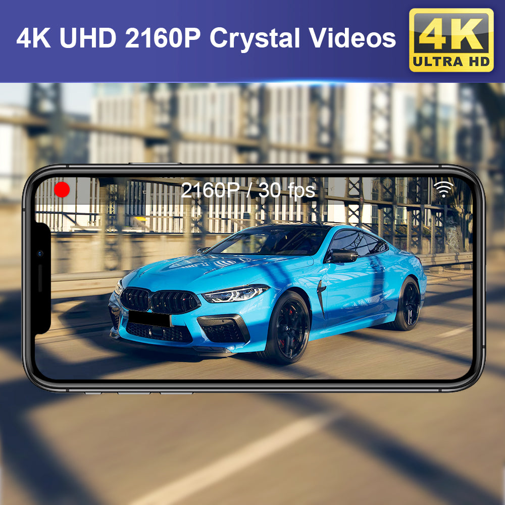 FITCAMX Dash Cam for BMW 8 Series (G14/G15/G16) M8 (F91/F92/F93) 2019-