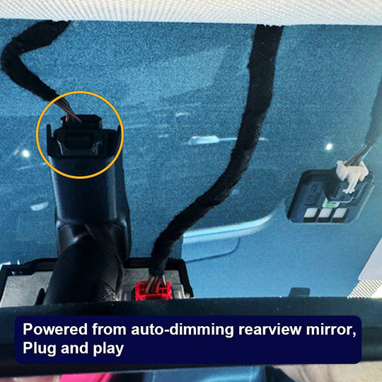 FITCAMX Dash Cam for Hyundai Sonata 2020-2023 (Rear Mirror Cover part number 96030-L1000)