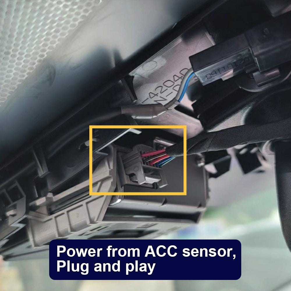 Cámara de salpicadero FITCAMX para Toyota Yaris 2016-2019 MK3