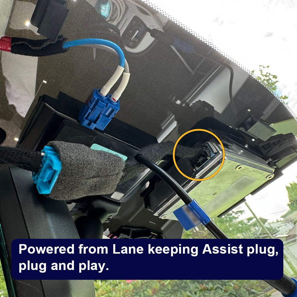 Fitcamx Dash Cam per Hyundai Elantra ed Elantra N 2021-2025 (Copertura Specchietto Retrovisore numero parte 96031-AA000)