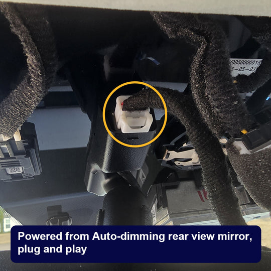 FITCAMX Dashcam für Genesis GV80 2025–2026 (Rückspiegelabdeckung Teilenummer 96031-T6500)