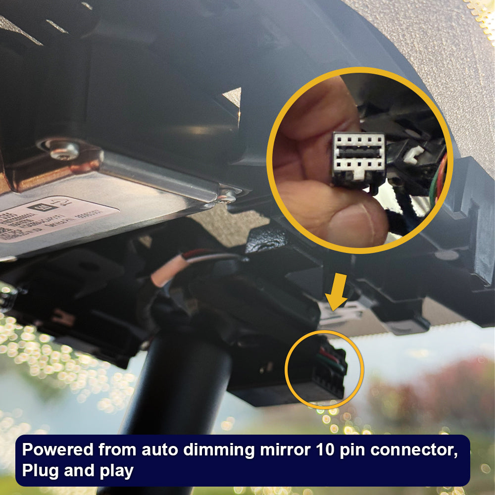 FITCAMX Dash Cam for GMC Acadia 2024 2025