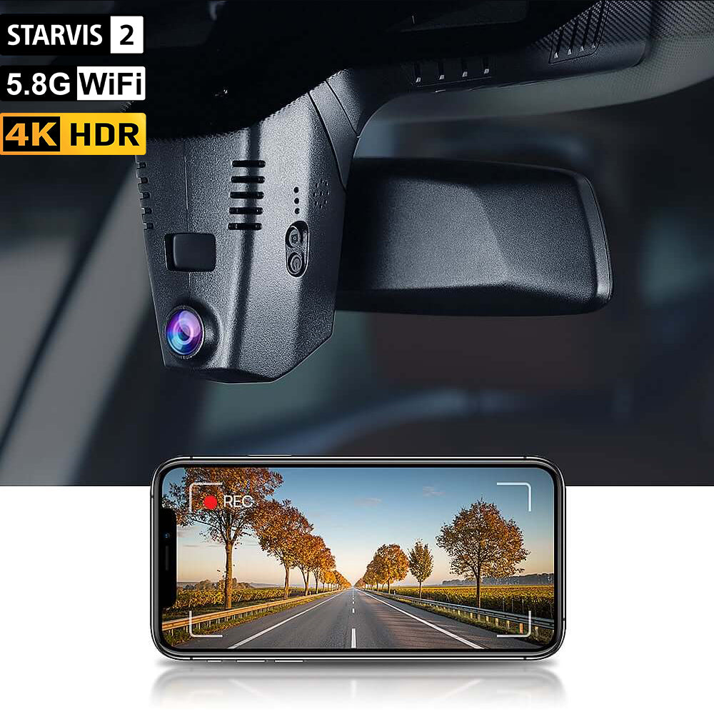【STARVIS 2】FITCAMX Dash Cam for BMW 5 Series/7 Series/6 Series GT/G30/G32/G11