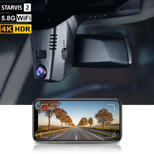 【STARVIS 2】FITCAMX Dash Cam for BMW 5 Series/7 Series/6 Series GT/G30/G32/G11