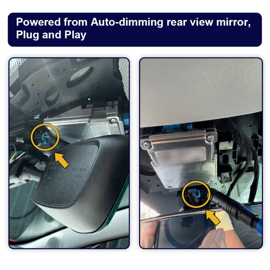 Fitcamx Dash Cam pour Jeep Grand Cherokee 2018-2021