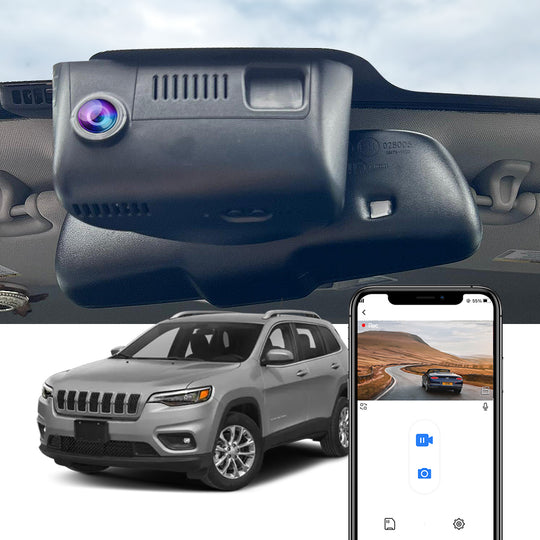 FITCAMX Dash Cam for 2014-2020 Jeep Cherokee