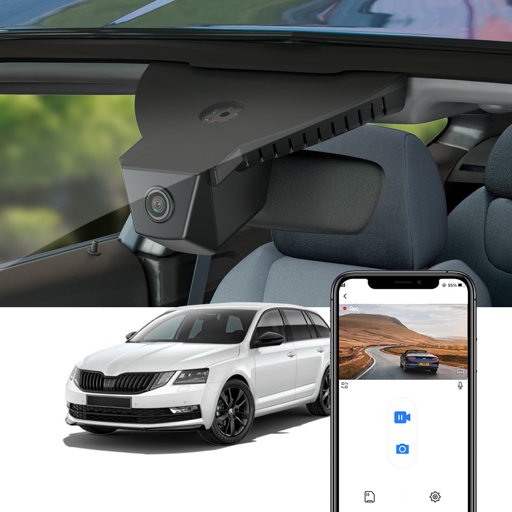 Fitcamx Dash Cam for Skoda Octavia 3 (2013-2018)
