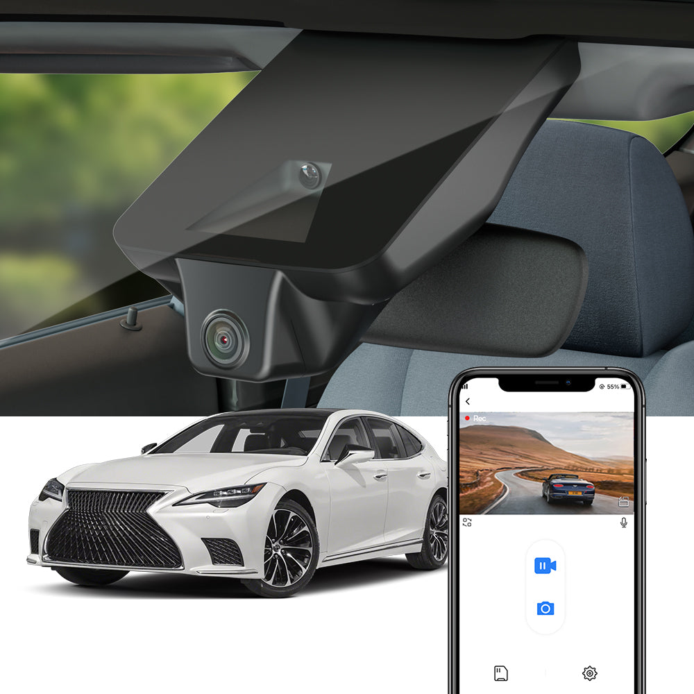 【STARVIS 2】FITCAMX Dash Cam For Lexus LS500 LS500h 2021-2025