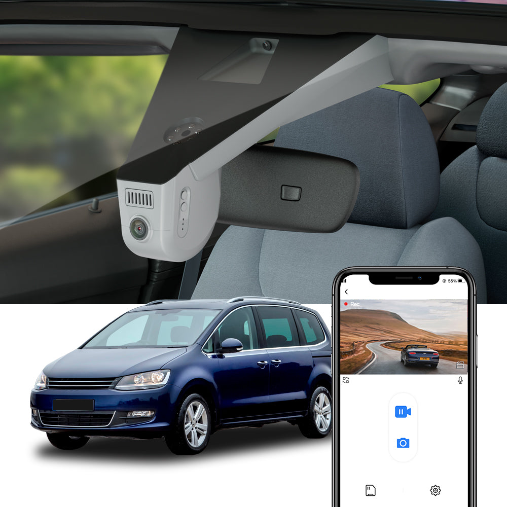 Fitcamx Dash Cam for Volkswagen Sharan 7N 2016-2021