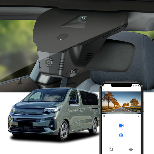 FITCAMX Dash Cam for Opel (Vauxhall) Zafira Life 2025 2026