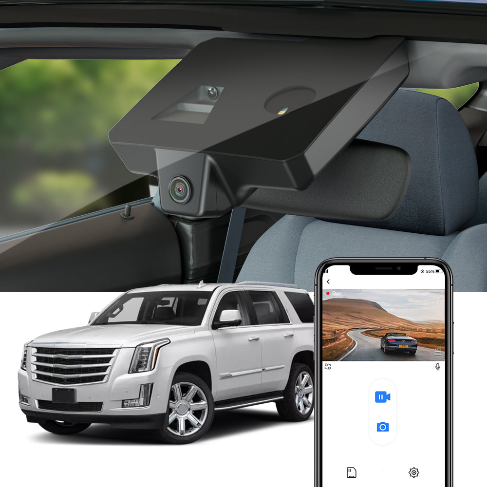 FITCAMX Dash Cam for Cadillac Escalade 2015 - 2020 4th Gen