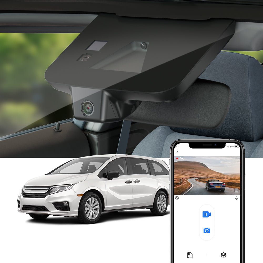 Fitcamx Dash Cam for Honda Odyssey 2018 - 2020 5th Gen
