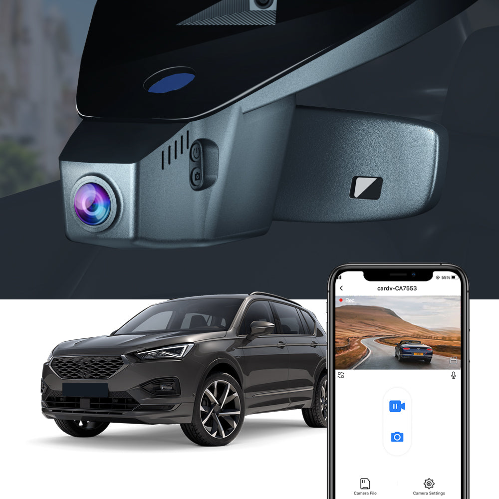 Fitcamx Dash Cam for Seat Tarraco 2019-2022
