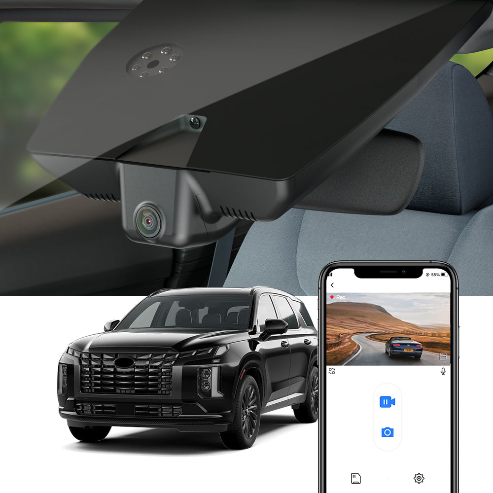 Fitcamx Dash Cam for Hyundai Palisade (Facelift) 2023 2024