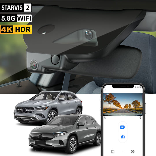 FITCAMX Dash Cam per Mercedes-Benz EQA, GLA, Classe B 2024-2026