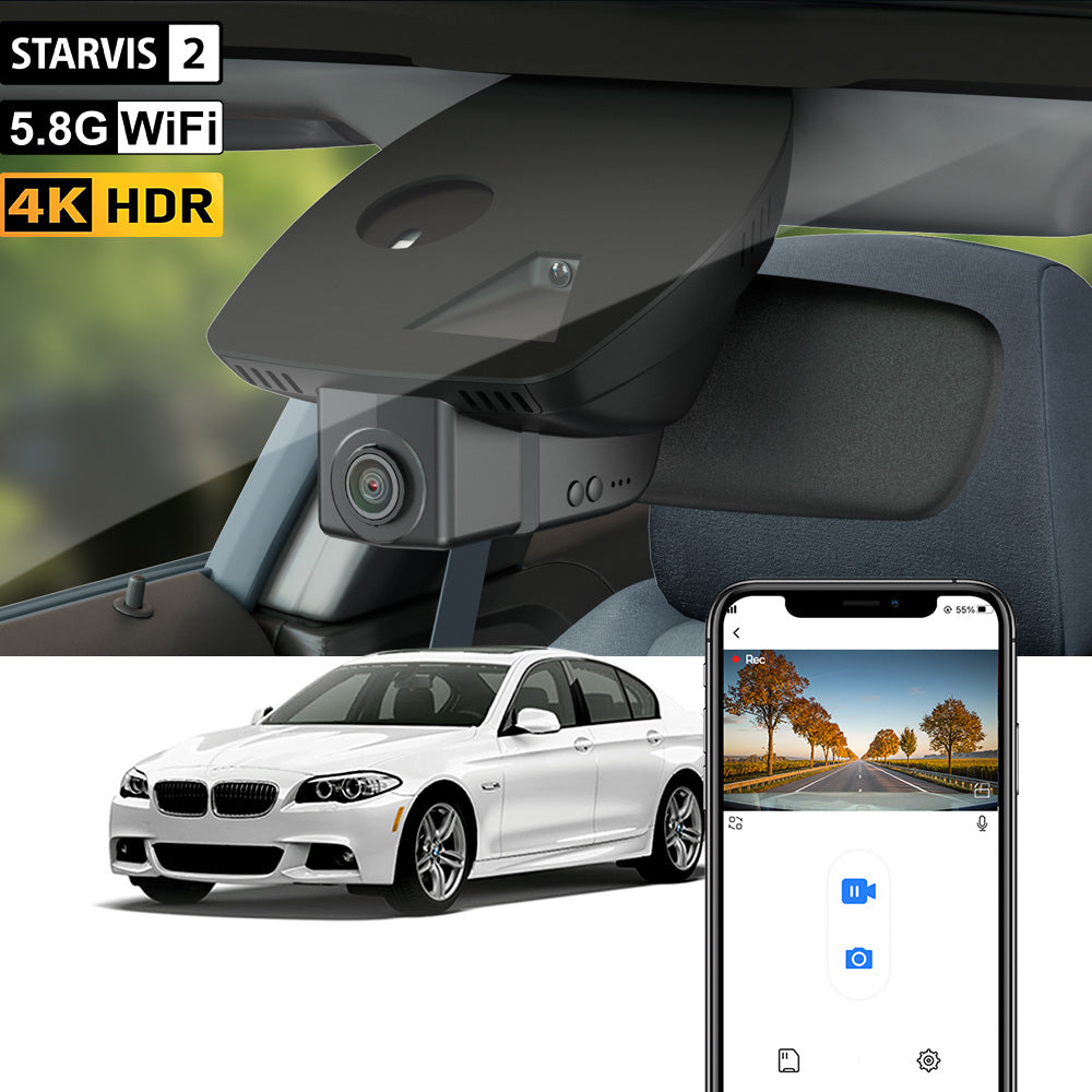 【STARVIS 2】FITCAMX Dash Cam for BMW F01, F10, F11, F12, E70 (2010-2012)