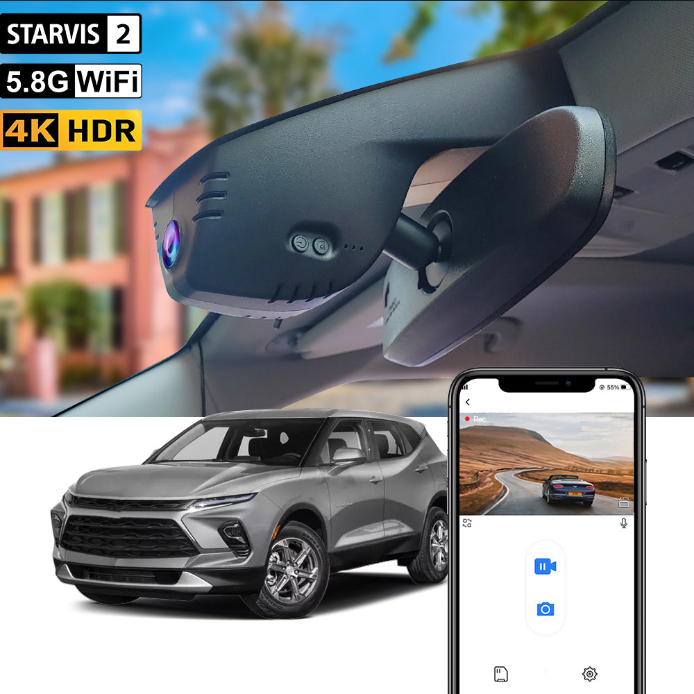 FITCAMX Dashcam für Chevrolet Chevy Blazer 2019–2024 (3. Generation)