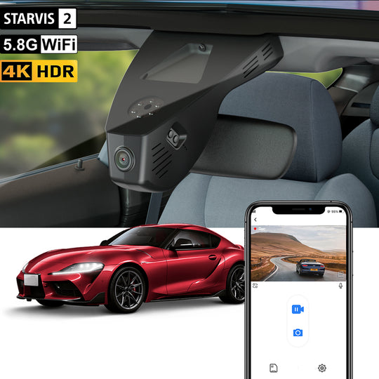 Caméra de tableau de bord FITCAMX pour Toyota GR Supra 2020-2026