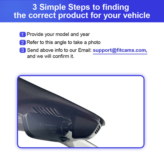 Caméra de tableau de bord FITCAMX pour Mazda CX-60 CX60 2022-2025