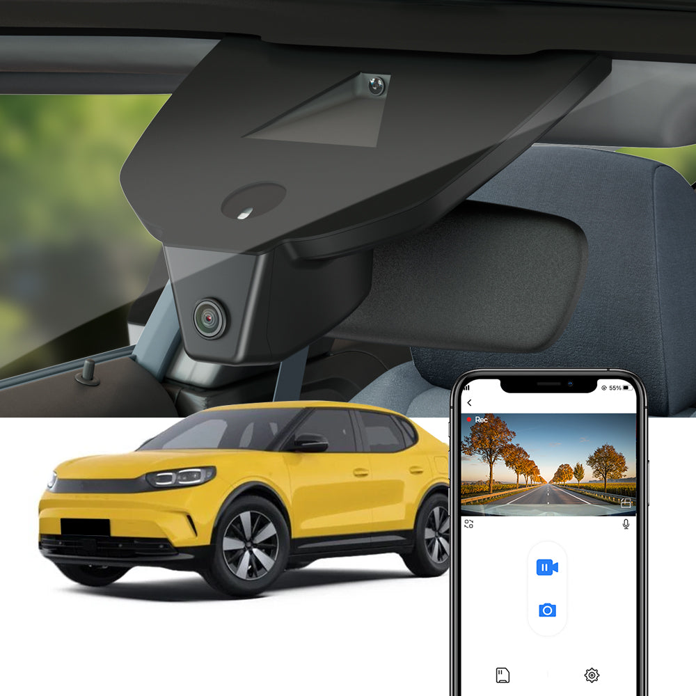 Cámara de salpicadero FITCAMX para Ford Fiesta, Puma 2018-2023