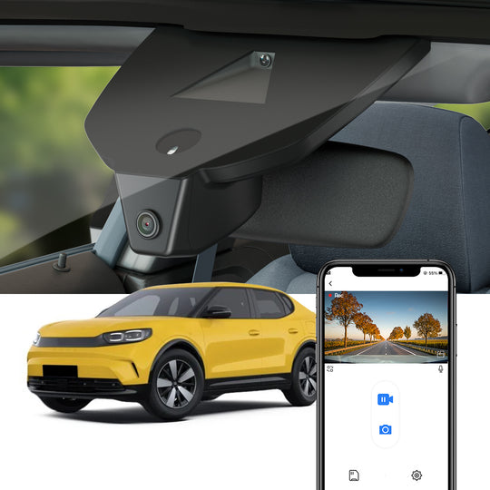 Cámara de salpicadero FITCAMX para Ford Fiesta, Puma 2018-2023