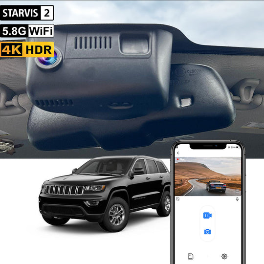 FITCAMX Dashcam für Jeep Grand Cherokee 2014–2016