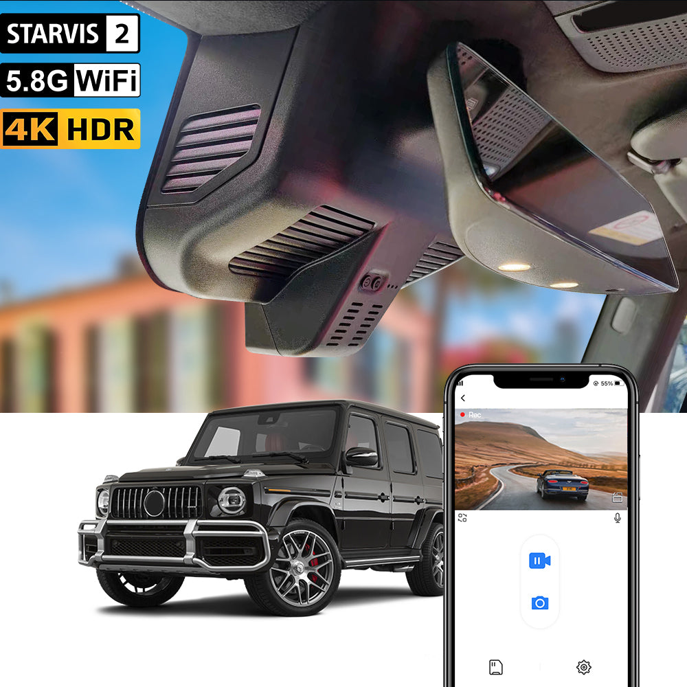 Cámara de salpicadero FITCAMX para Mercedes-Benz Clase G | AMG Clase G G63