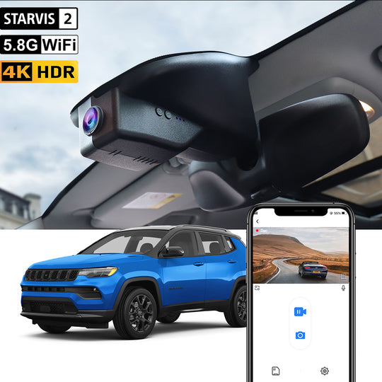 FITCAMX Dashcam für Jeep Compass 2018–2025 (2. Generation)