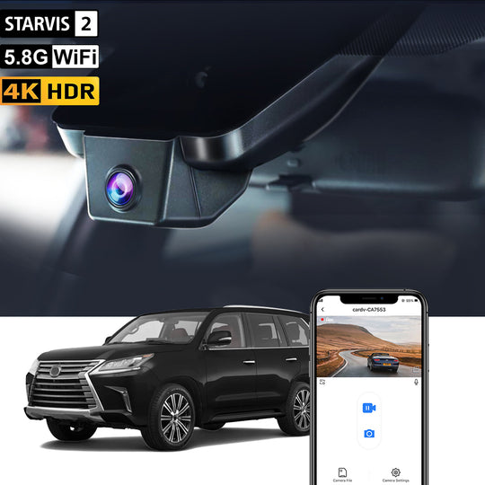 FITCAMX Dashcam für Toyota Land Cruiser 2017–2021