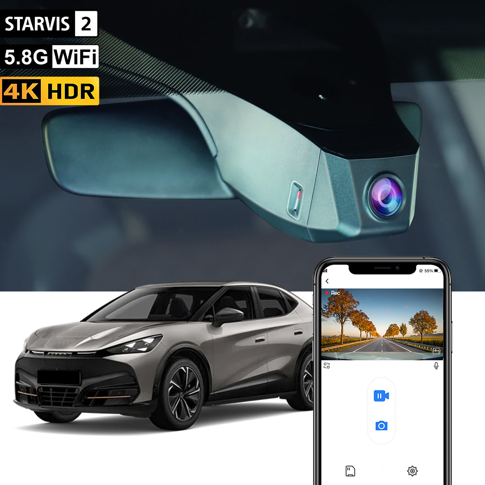 【STARVIS 2】Caméra de tableau de bord FITCAMX pour Cupra Tavascan 2023-2026