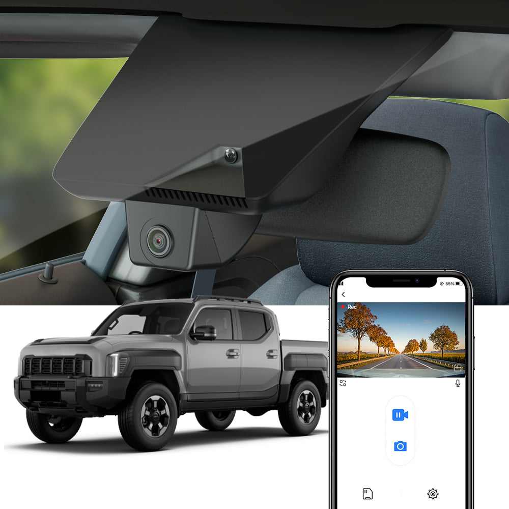 FITCAMX Dashcam für Kia Tasman 2025 2026 2027 (Rechtslenker-Fahrzeug)