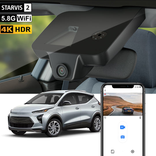 Caméra de tableau de bord FITCAMX pour Chevrolet Chevy Bolt EV EUV 2022- 2024