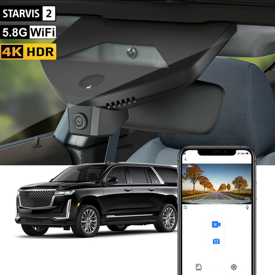 【STARVIS 2】FITCAMX Dashcam für Cadillac Escalade 2021–2026