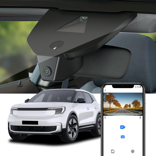 Cámara de salpicadero FITCAMX para Ford Fiesta, Puma 2018-2023