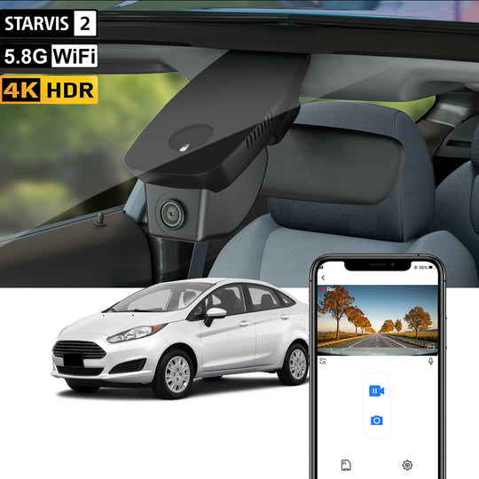 【STARVIS 2】FITCAMX Dash Cam for Ford Fiesta MK7 MK7.5 2013-2017