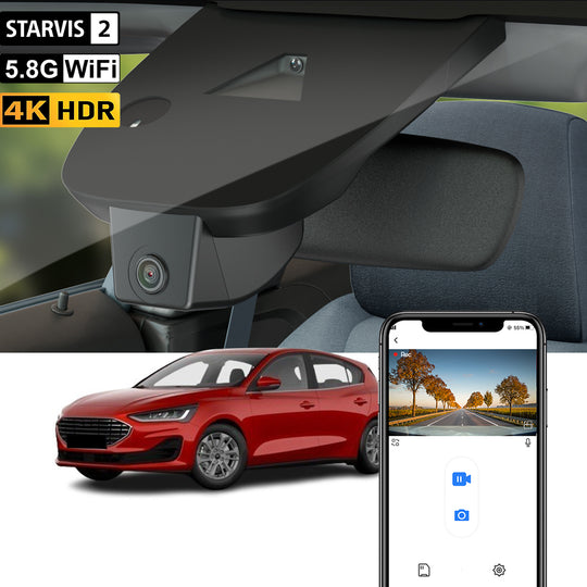FITCAMX Dashcam für Ford Fiesta, Puma 2018–2023