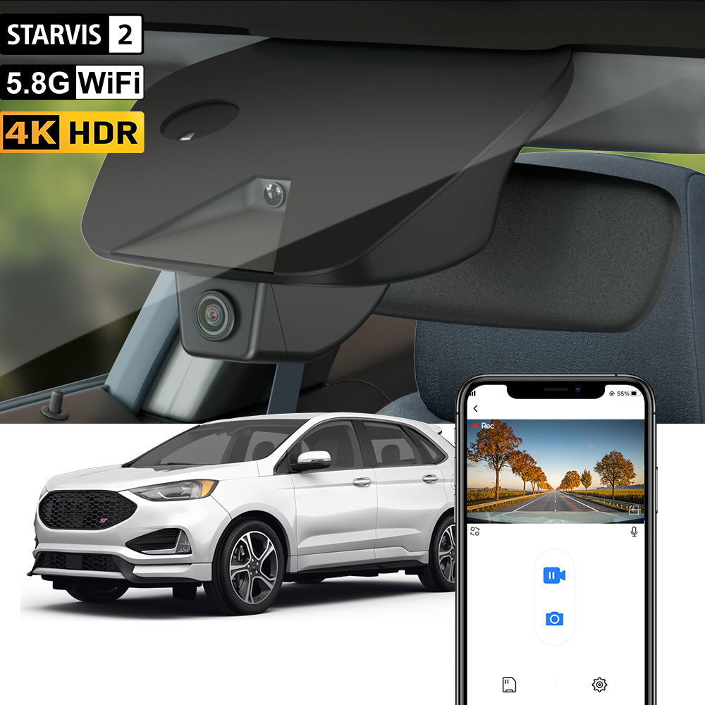 【STARVIS 2】FITCAMX Dash Cam for Ford Edge 2019-2025