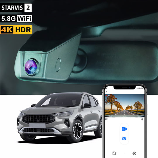 【STARVIS 2】FITCAMX Dash Cam for Ford Kuga 2019-2025 MK3