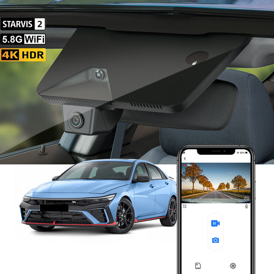【STARVIS 2】FITCAMX Dash Cam for Hyundai i30 N-Line 2025 2026