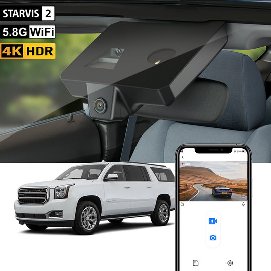 FITCAMX Dashcam für GMC CANYON, SIERRA, YUKON, DENALI, AT4 2015 - 2020