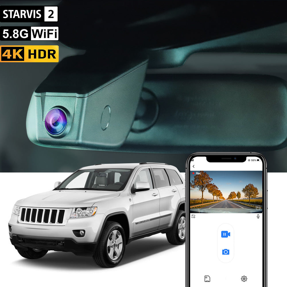 FITCAMX Dashcam für Jeep Grand Cherokee 2018–2022