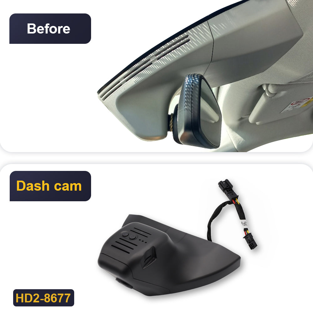 Fitcamx Dash Cam for SKODA Kodiaq Octavia Scala Kamiq Karoq Codek Enyaq Fabia Superb