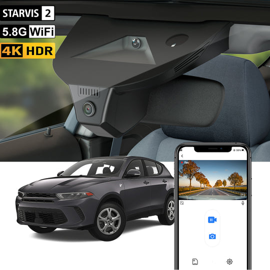 【STARVIS 2】FITCAMX Dash Cam for Dodge Hornet 2023-2025