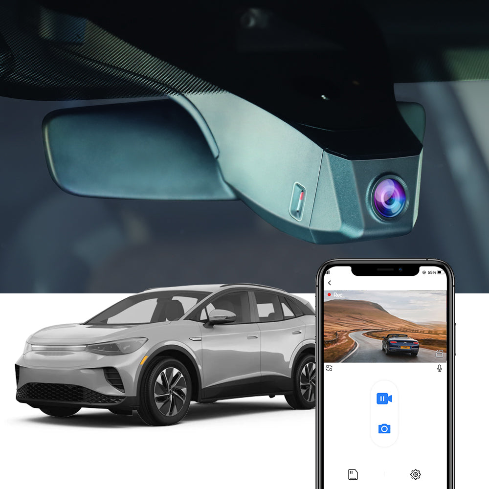 FITCAMX Dash Cam for VW 2021-2025 ID.4/ ID.5 / ID.6