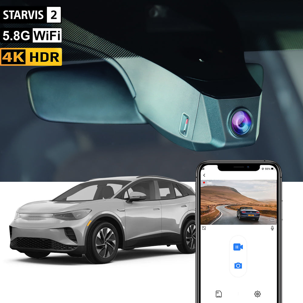 Dash Cam FITCAMX per VW 2021-2025 ID.4/ ID.5 / ID.6
