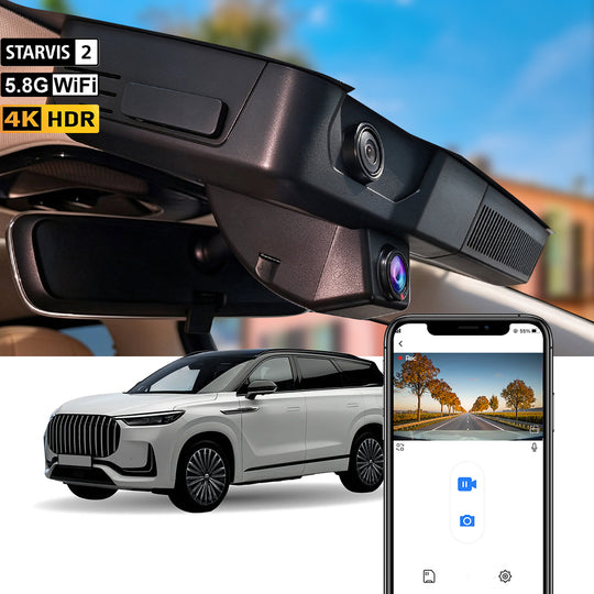 【STARVIS 2】FITCAMX Dash Cam for Jaecoo 8 / J8 2024–2026